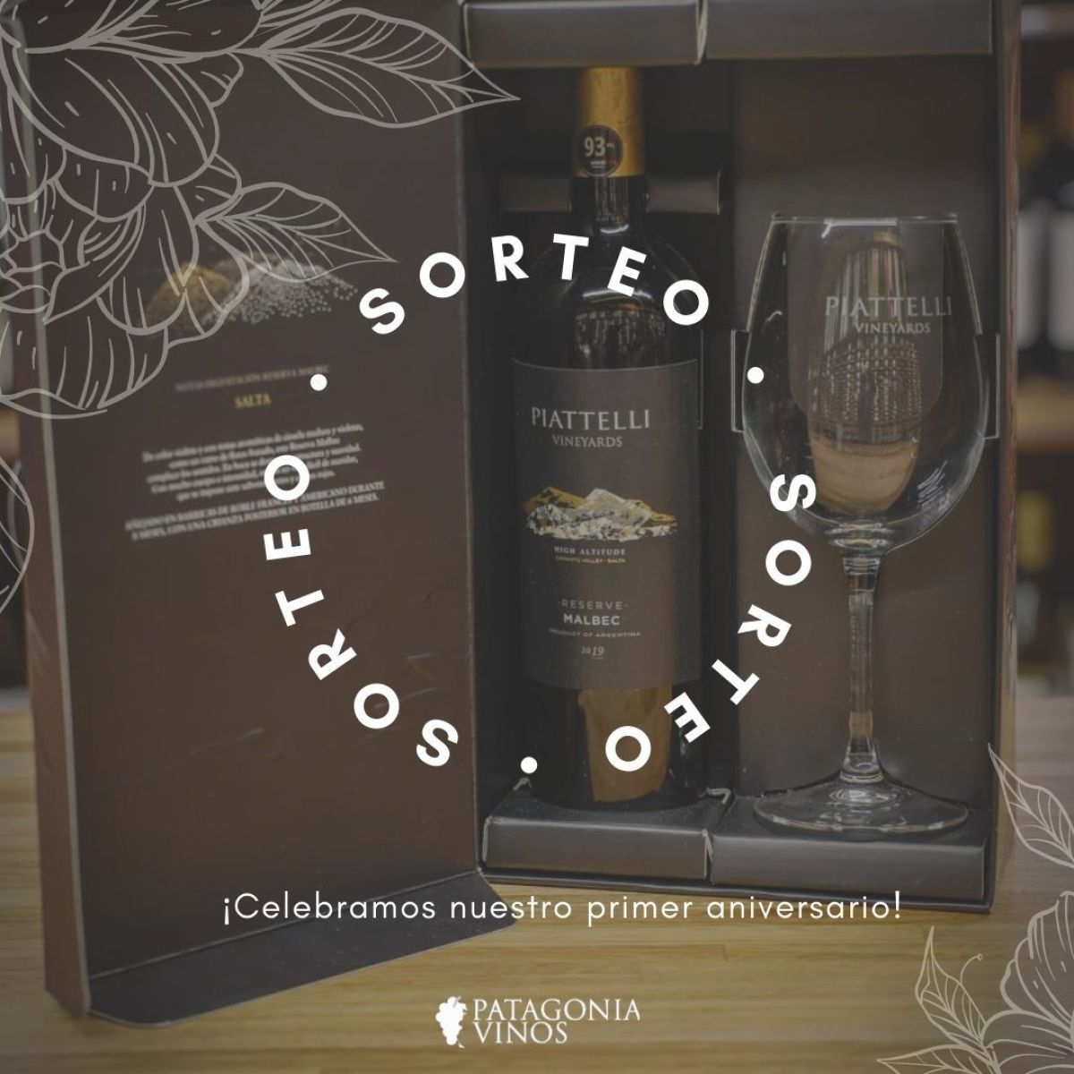 Patagonia Wine Store cumple un año y lo festeja con grandes sorteos