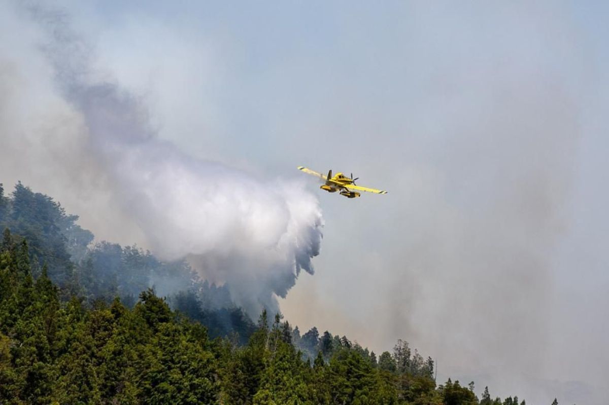  La Provincia puso a disposición todas sus herramientas para el combate del fuego