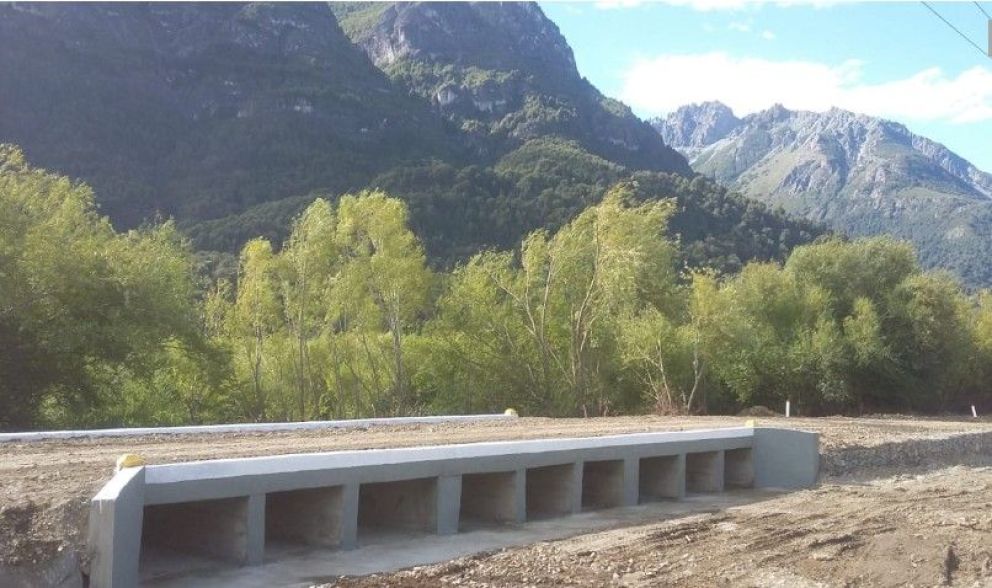 Se completó la obra de alcantarillado de la ruta provincial 83