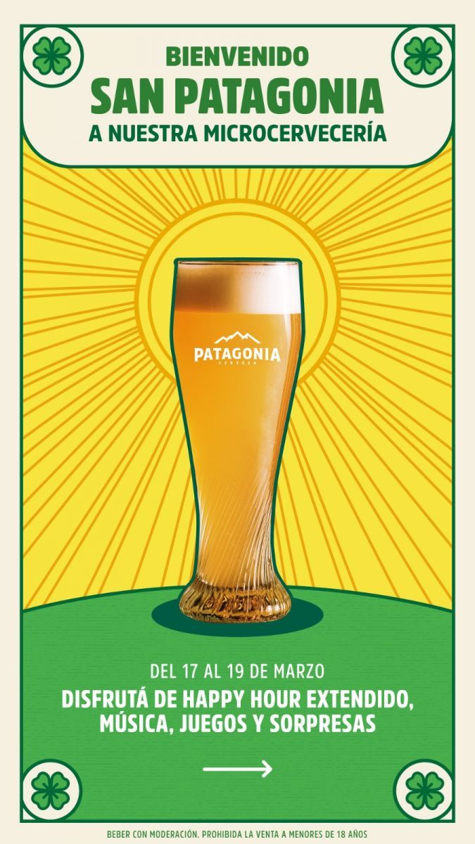  San Patricio se festeja en la Microcervecería con San Patagonia