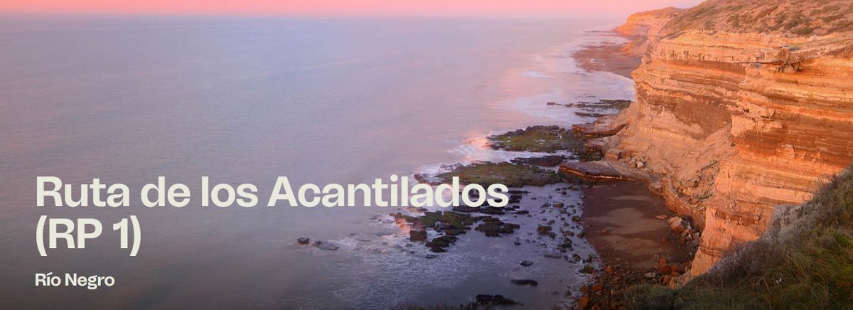 Rio negro firmó convenios para financiar la Ruta Natural Mar Patagónico