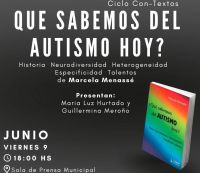 Presentación del libro “¿Qué sabemos del autismo hoy?” de Marcela Menassé